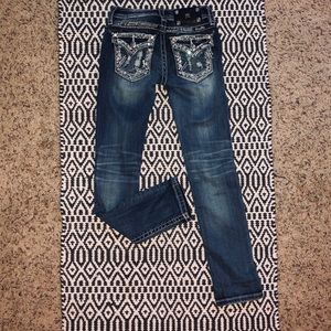 Girls Miss Me Skinny Jeans size 7